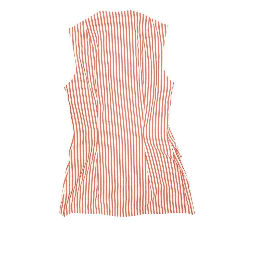 Vintage Candy Striper Uniform 1970s Red White Top Pants Hat 3 Piece Set Imperial - Picture 6 of 16
